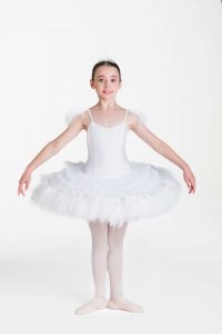 feather frills tutu white