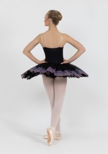 royal tutu black purple