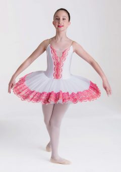 royal tutu white pink