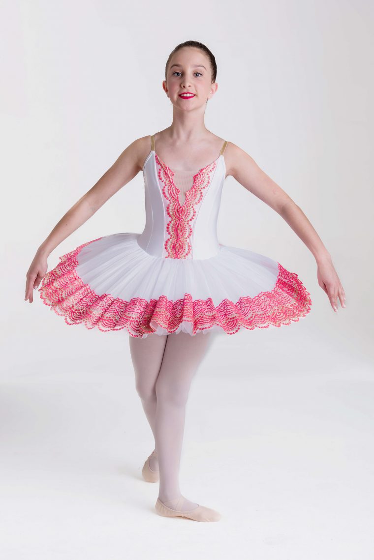 royal tutu white pink