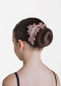 cherry sparkle hair comb