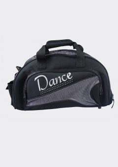 junior duffel bag metallic silver
