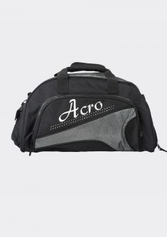 junior duffel bag metallic silver acro