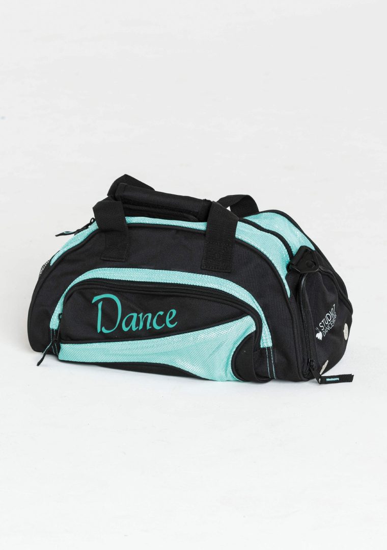 mini duffel bag turquoise