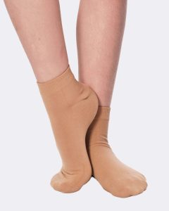 dance socks tan