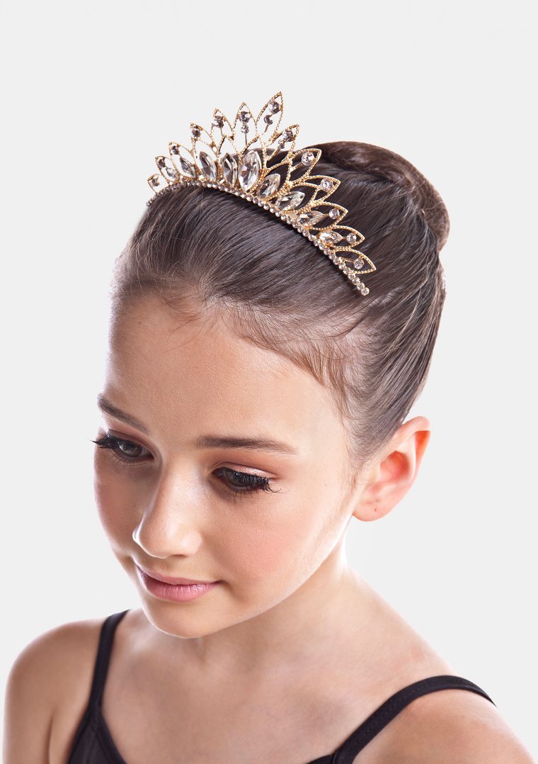 elsa tiara gold