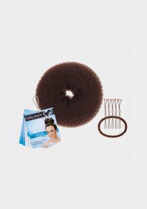 Bun styler dark brown