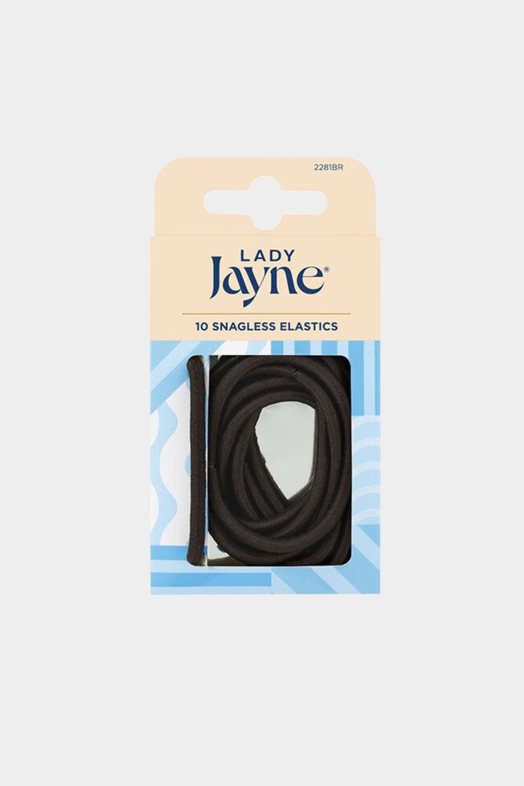 lady jayne snagless elastics in brown