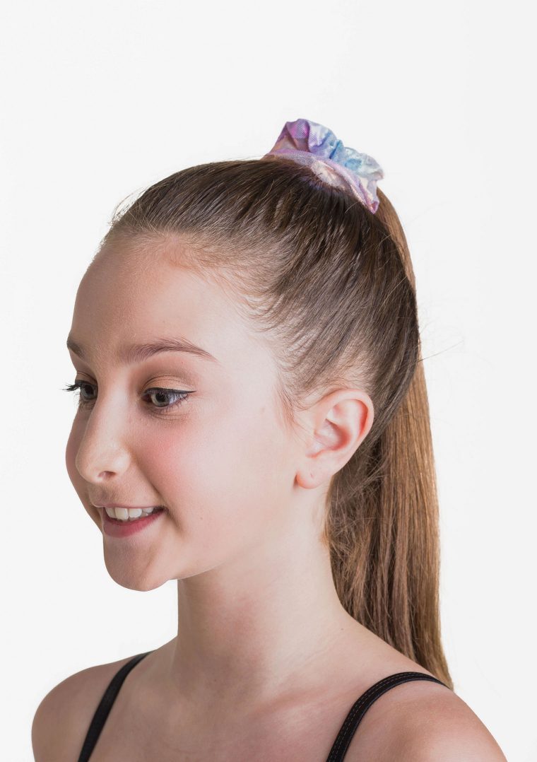 metallic scrunchie unicorn