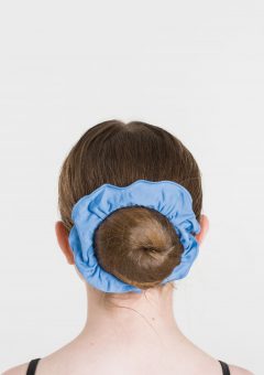 tactel scrunchie cornflower blue