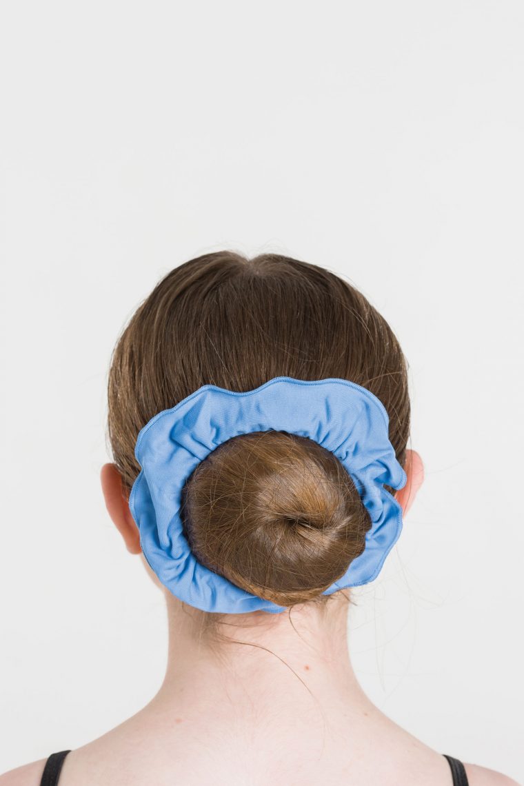 tactel scrunchie cornflower blue
