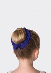 tactel scrunchie dark purple