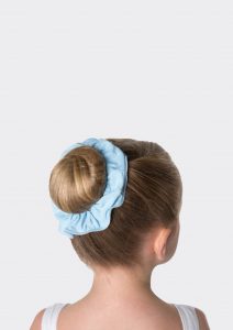 tactel scrunchie pale blue