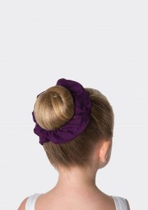 tactel scrunchie plum