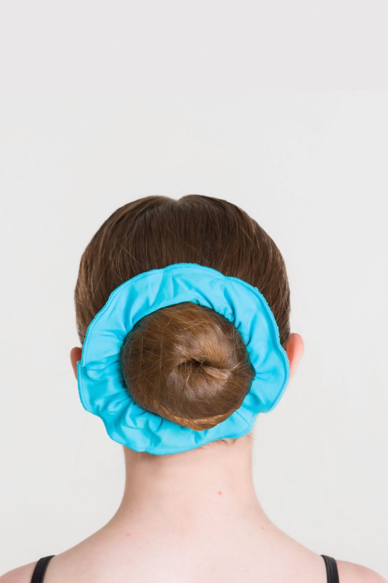 ballet scrunchie turquoise