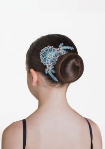 sapphire sparkle hair comb