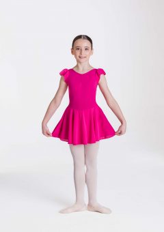 Cap sleeve chiffon dress Mulberry