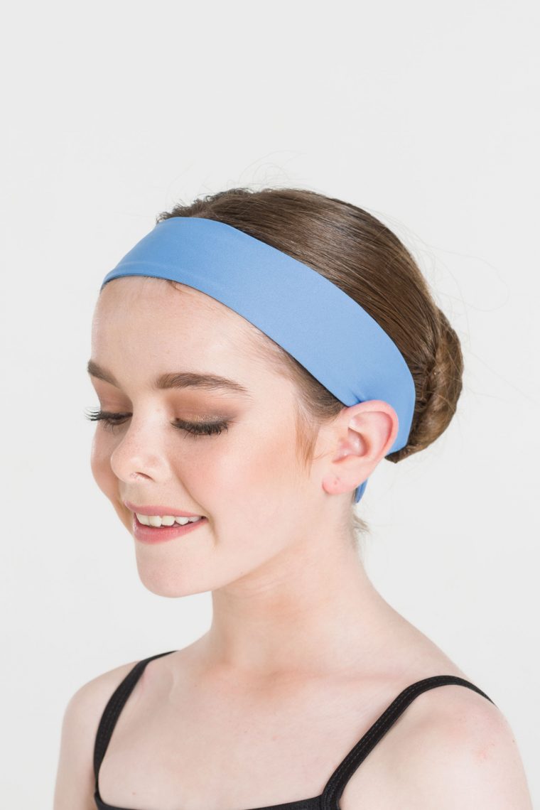 tactel headband cornflower blue