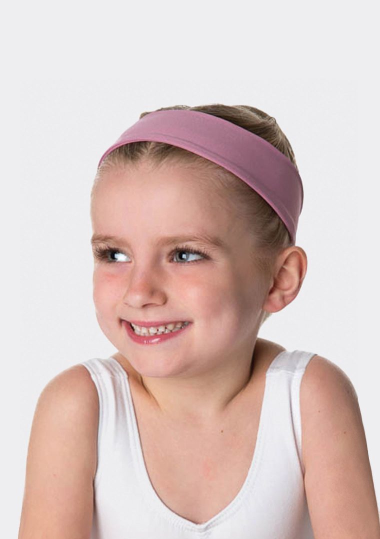 tactel headband dusty pink