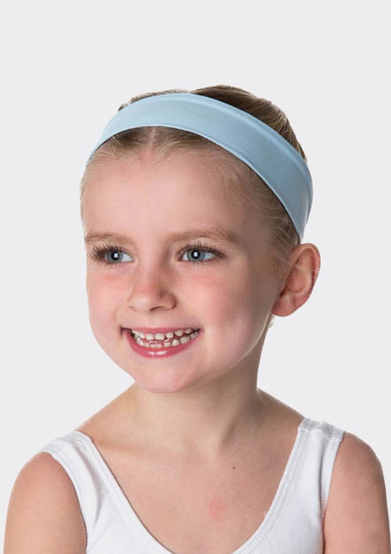 tactel headband pale blue