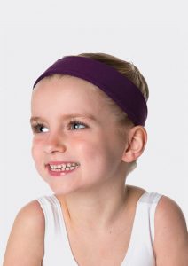 tactel headband plum