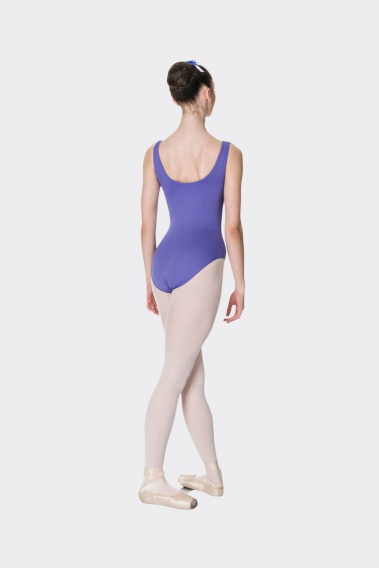 premium thick strap leotard jacaranda