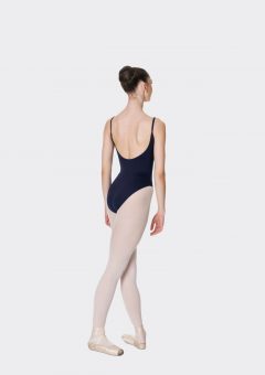 camisole strap leotard navy