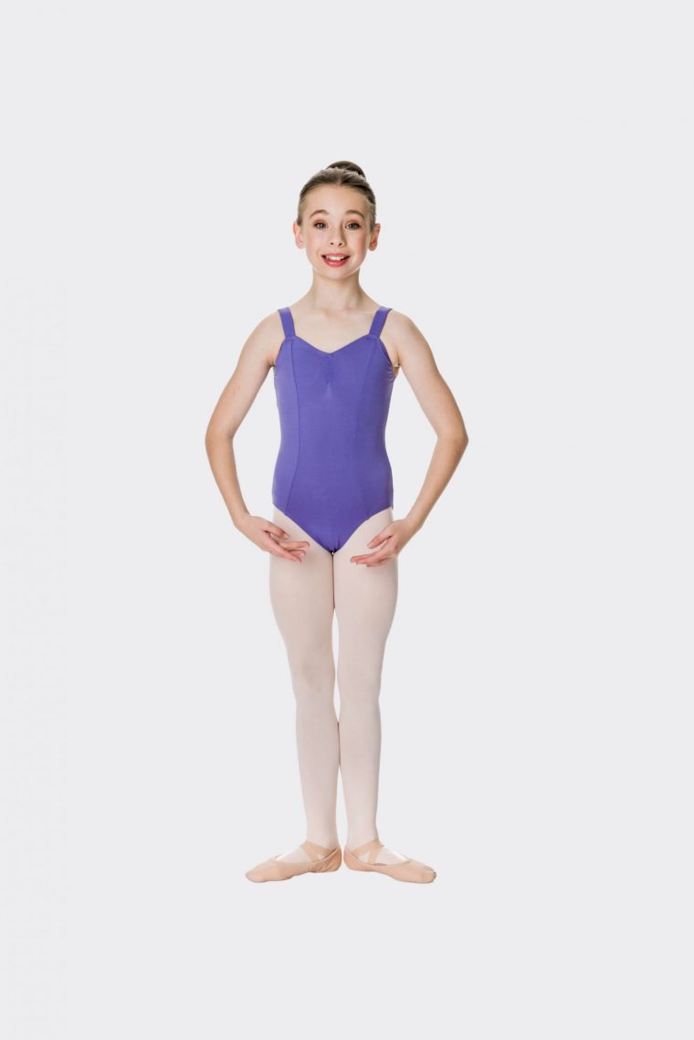 wide strap leotard jacaranda