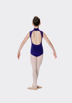 zara leotard dark purple