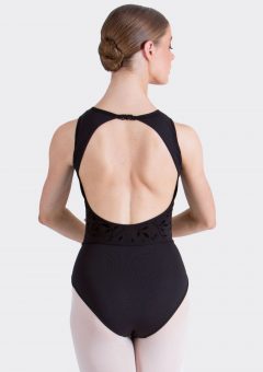 chloe leotard black