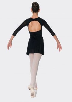 grace mesh skirt black