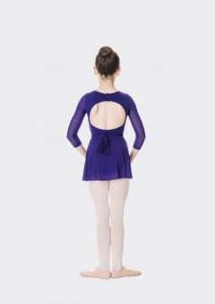 grace mesh skirt dark purple