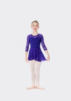 grace mesh skirt dark purple