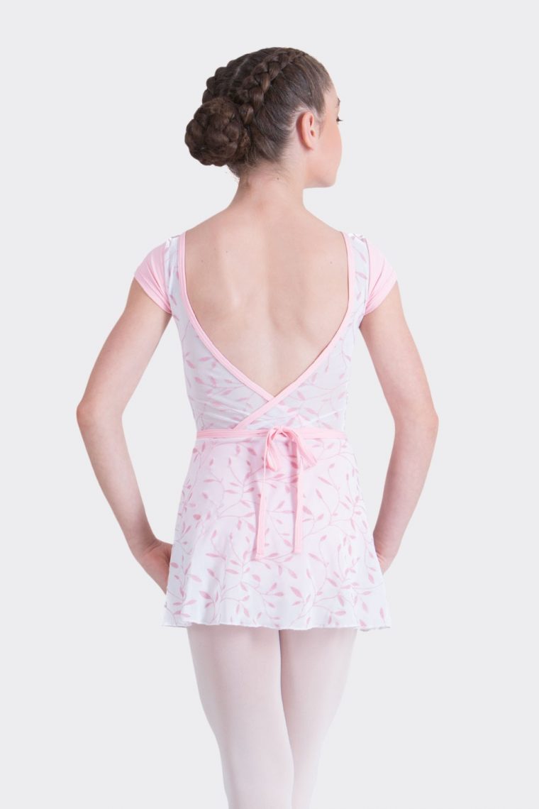 elena wrap skirt ballet pink