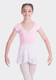 elena wrap skirt ballet pink