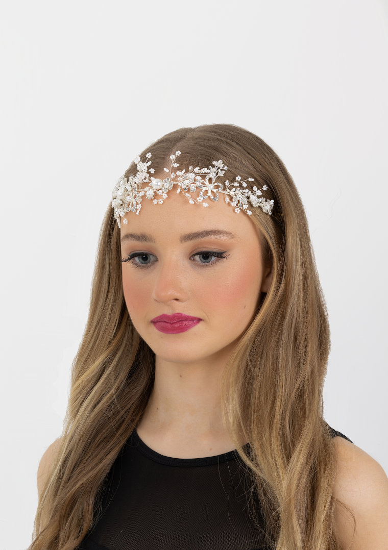 winter sparkle hairpiece