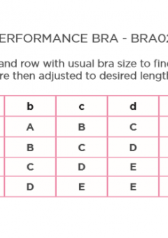 performance dance sizing guide