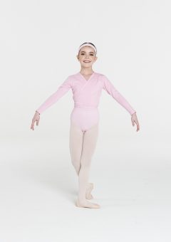 cotton crossover pale pink