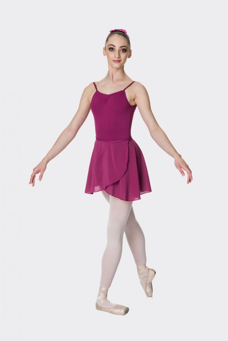 premium wrap skirt boysenberry