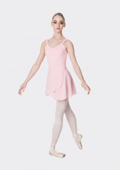 premium wrap skirt ballet pink