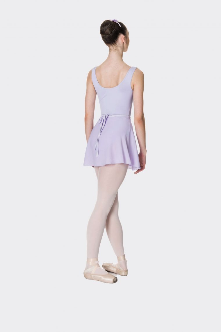 premium wrap skirt lilac