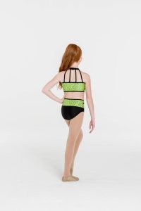 Bright lights two tones briefs black/lime