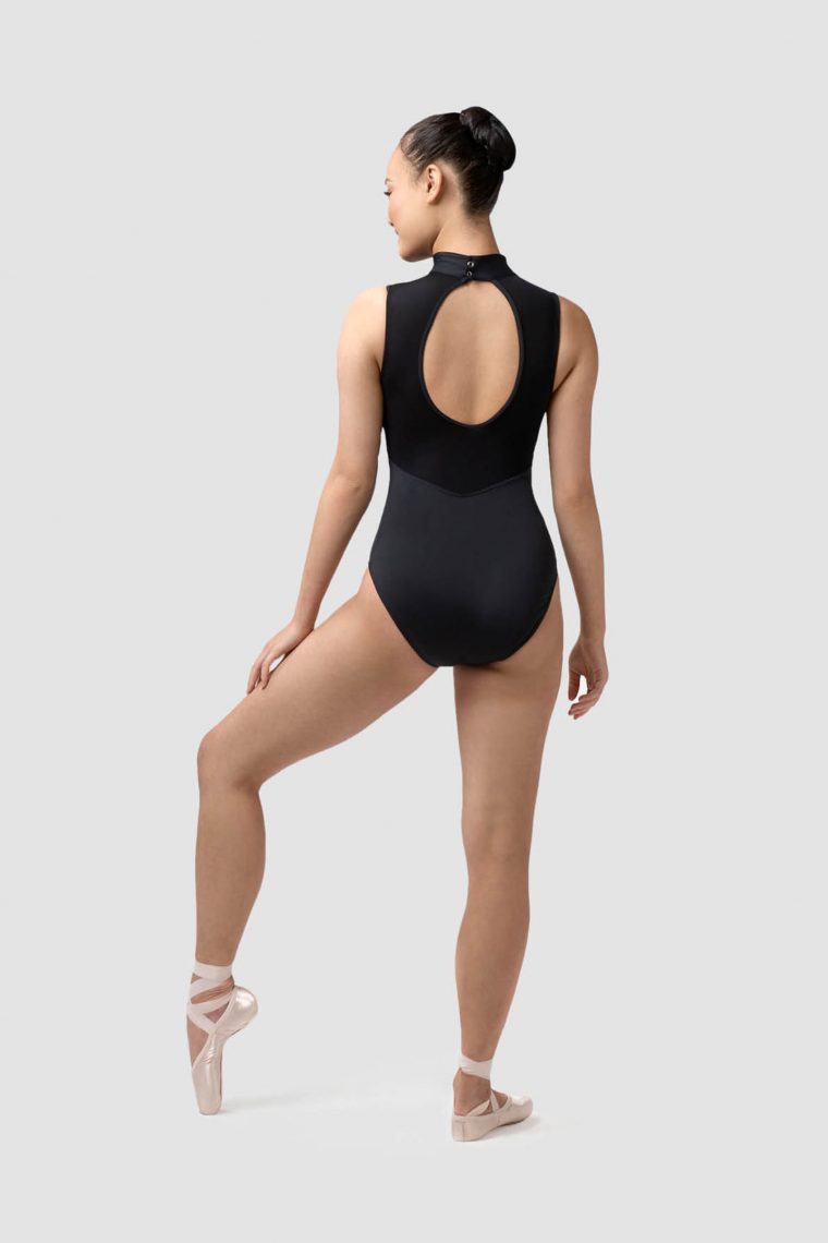 emma leotard black fashion dancewear