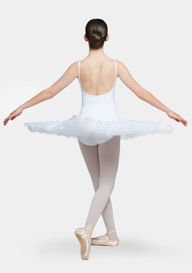 half tutu white