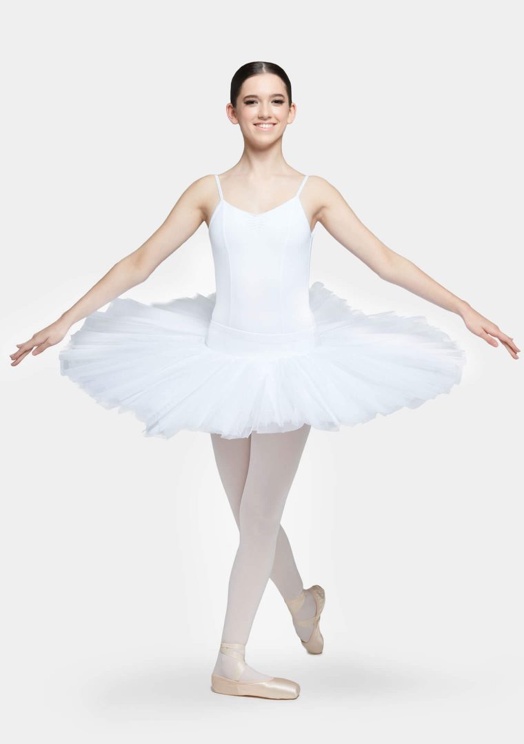 half tutu white