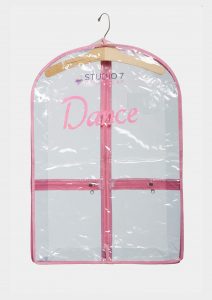 mini garment bag pink