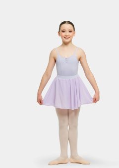 premium full circle skirt lilac