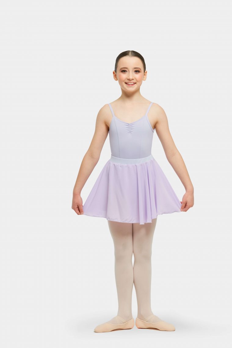 premium full circle skirt lilac