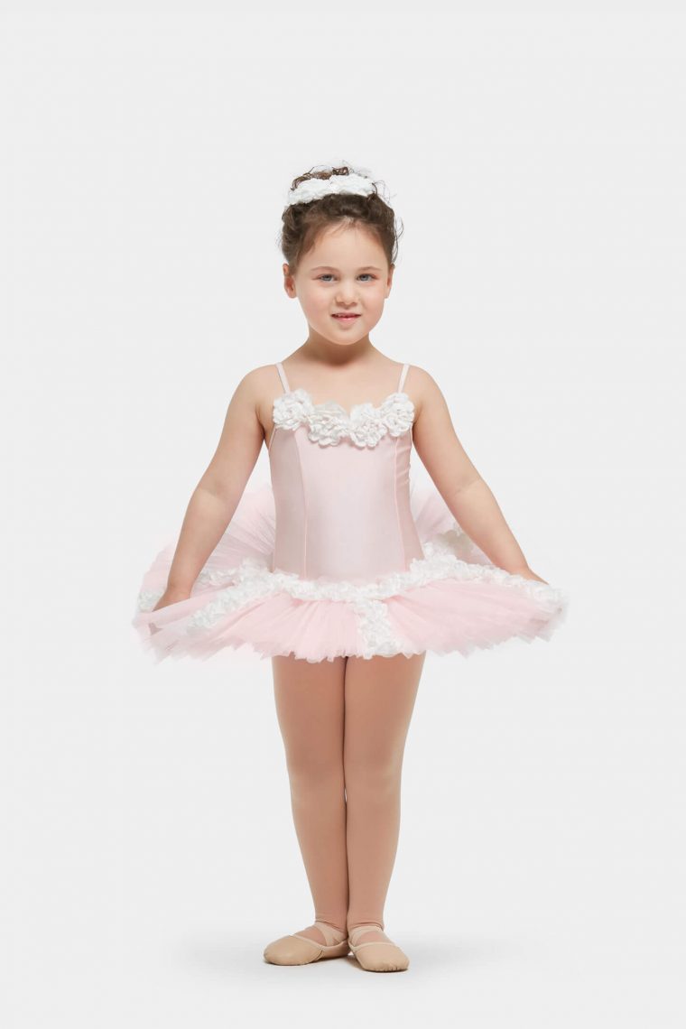 pretty petals tutu pale pink