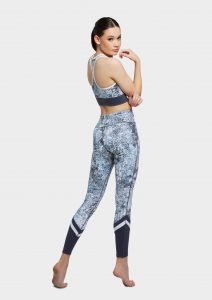 erika leggings blue wild lace